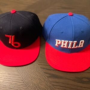 Blue and Red PHILA Cap